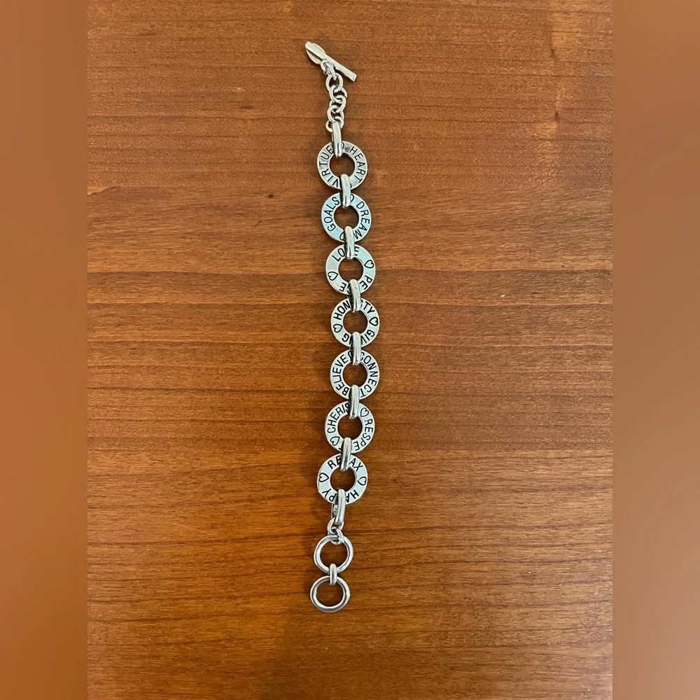 Cookie Lee inspirational link bracelet